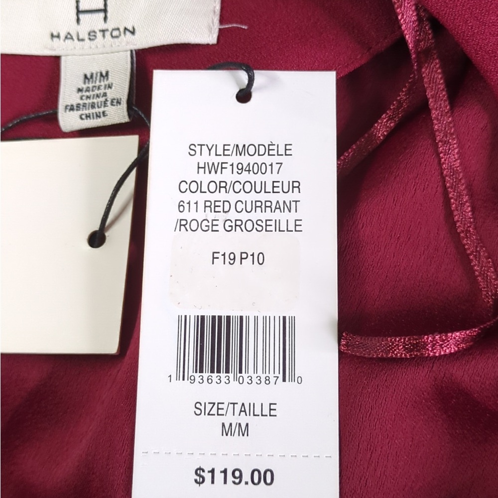 H by Halston Faux Wrap Fit & Flare Dress - Picture 9 of 10